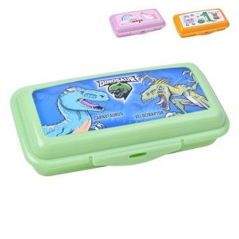 LANCHEIRA PLASTICO ANIMAIS 16.5CM 11034