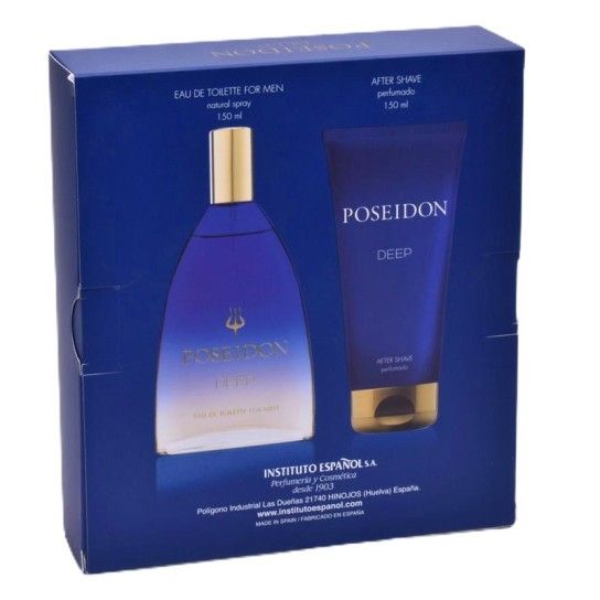 POSEIDON DEEP EDT+AFTER SHAVE 150ML