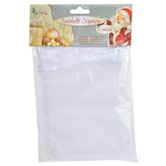 SACO ORGANZA NATAL 13X18 5UNI