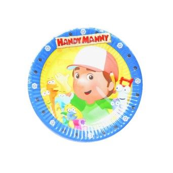 PRATO PAPEL MANNY 20CM 10UNI
