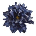 FLOR NATAL AZ/OURO C/ MOLA 20CM FLOR NATAL AZ/OURO C/ MOLA 20CM