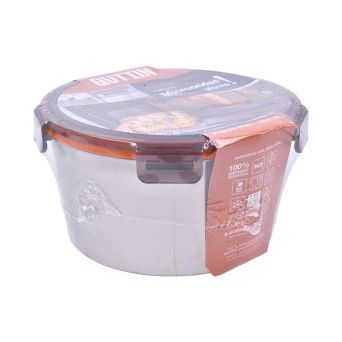 CAIXA HERMETICA 1000ML INOX