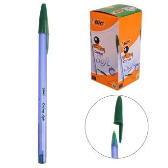 CANETA BIC CRISTAL SOFT VRD Q50)