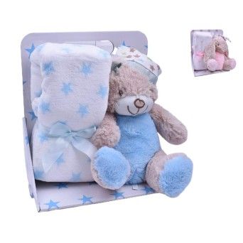 MANTA POLAR 90X75CM C/PELUCHE 2531-002