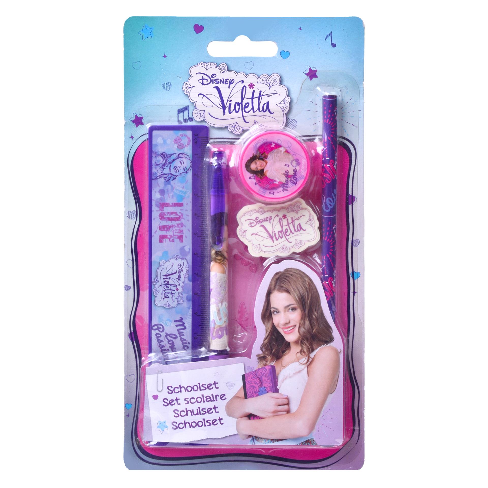 KIT ESCOLAR VIOLETTA 5PÇS 13221 KIT ESCOLAR VIOLETTA 5PÇS 13221
