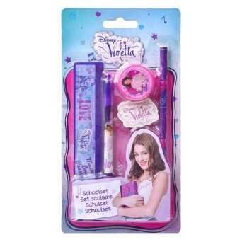 KIT ESCOLAR VIOLETTA 5PS 13221