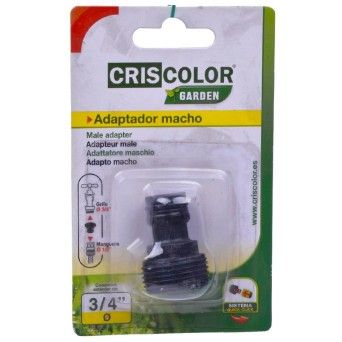 ADAPTADOR MANGUEIRA MACHO 3/4 42366