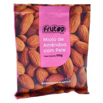 MIOLO AMENDOA C/ PELE 150G