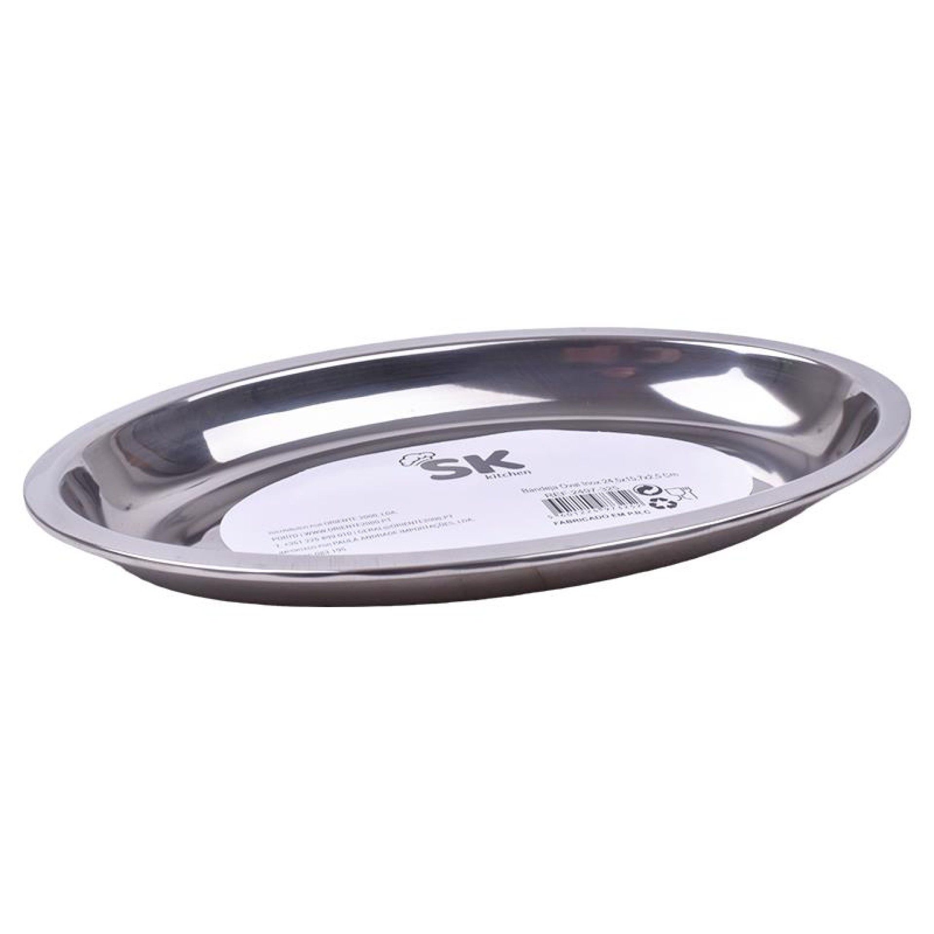 BANDEJA OVAL INOX 39 2497-325-03 CX48 BANDEJA OVAL INOX 39 2497-325-03 CX48