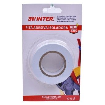 FITA ISOLADORA BRANCA 1UN 0.19X15 05656