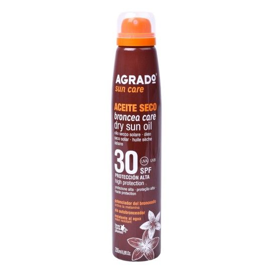 BRUMA BRONZEADORA AGRADO SPF30 200ML