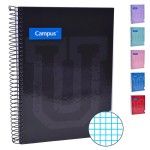 CADERNO CAMPUS A5 QUADR CAPA DURA