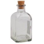 GARRAFA QUADRADA 125ML C/TP CORTIÇA GARRAFA QUADRADA 125ML C/TP CORTIÇA