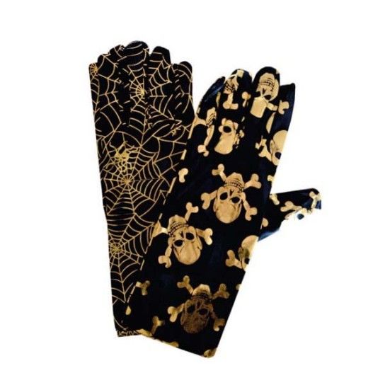 LUVAS CABARET HALLOWEEN 35CM 202-074