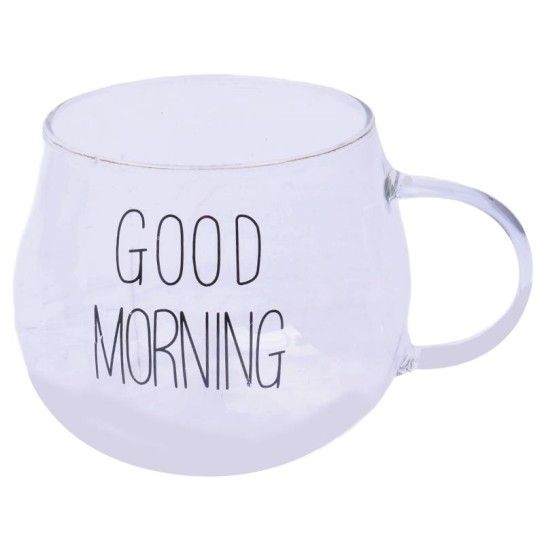 CANECA VIDRO 7,8X8CM 2878-100 CX100