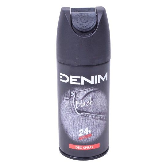 DENIM DEO SPRAY BLACK 150ML