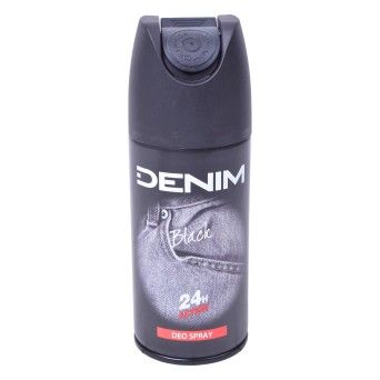 DENIM DEO SPRAY BLACK 150ML