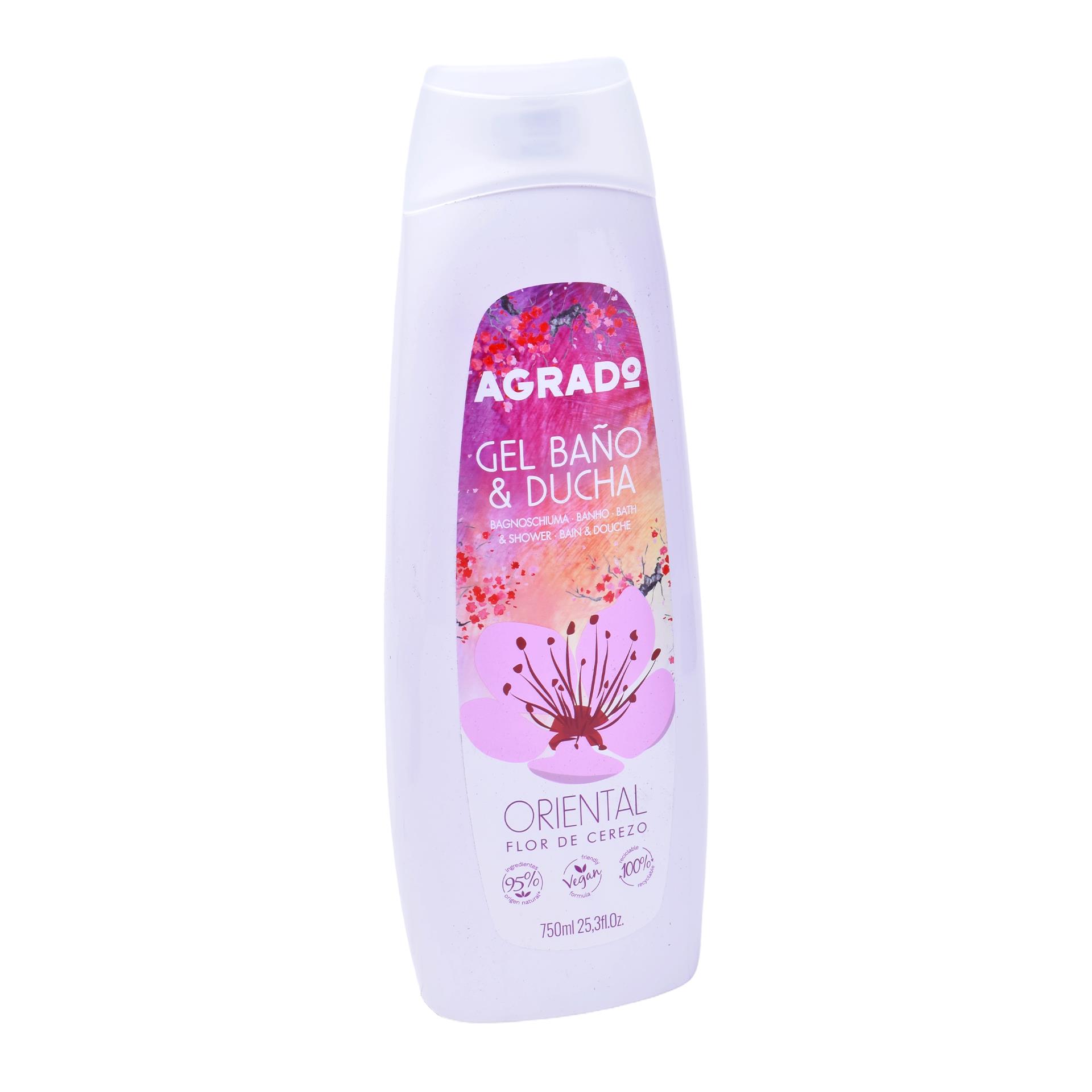 GEL BANHO&DUCHE AGRADO 750ML ORIENTAL GEL BANHO&DUCHE AGRADO 750ML ORIENTAL