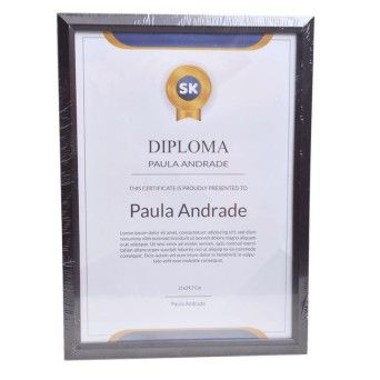 PORTA DIPLOMA 21X29,7CM 1404-090-A CX48