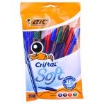 CANETA BIC SOFT COR PACK 10) CANETA BIC SOFT COR PACK 10)