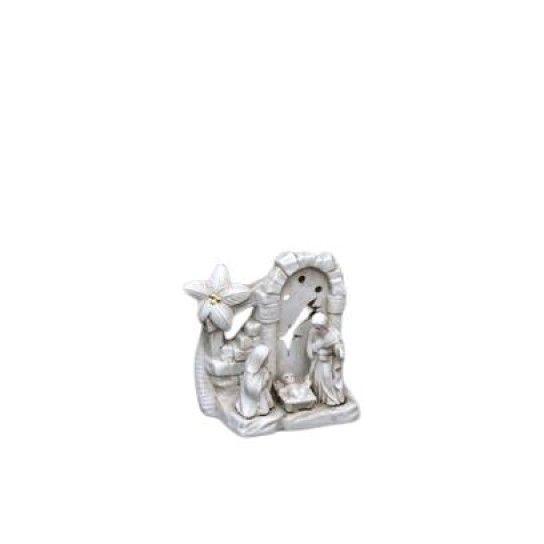 PRESEPIO CERAM. C/LUZ 11CM 50431596 LUNA