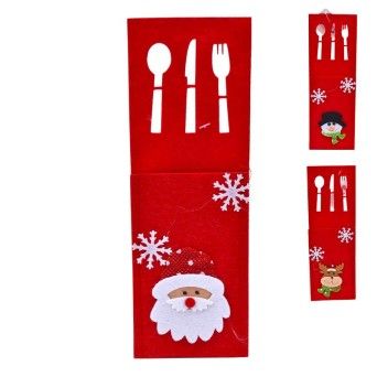 PORTA TALHERES NATAL 24X8.5CM 640-350 Q12 20%