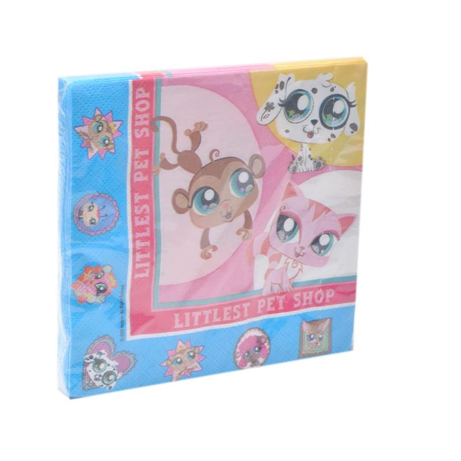 GUARDANAPOS PET SHOP 16UNI CX36 GUARDANAPOS PET SHOP 16UNI CX36
