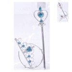 COROA C/ VARINHA MAG 7X12CM 2727-521 CX480