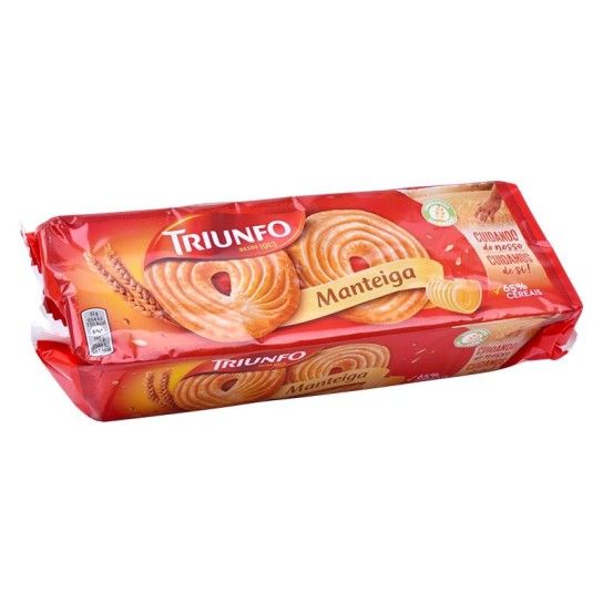 TRIUNFO BOLACHA MANTEIGA 168G