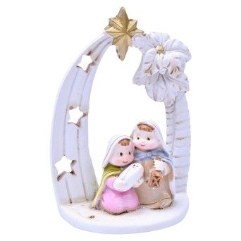 DEC PRESEPIO 9,5X3,5X6,5CM 2468-357 CX192