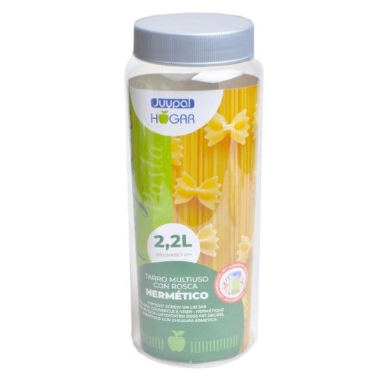 FRASCO REDONDO PLT C/TP BRC/PRT 2.2L 01612 Q12 5%