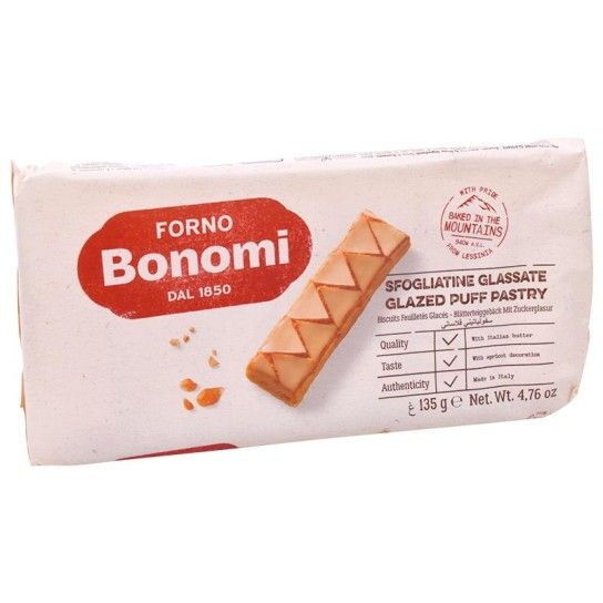SFOGLIATINE BONOMI GLASSATE 135GR.
