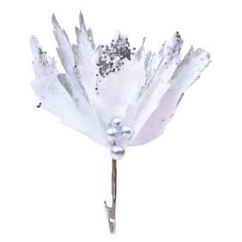 FLOR BRC/PRT 25CM C/CLIP 306160599