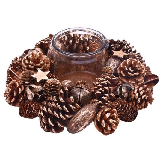 COROA PORTA VELAS 2300-574-23 CX6