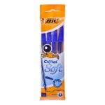 BIC CRISTAL SOFT PACK 4UN AZUL BIC CRISTAL SOFT PACK 4UN AZUL