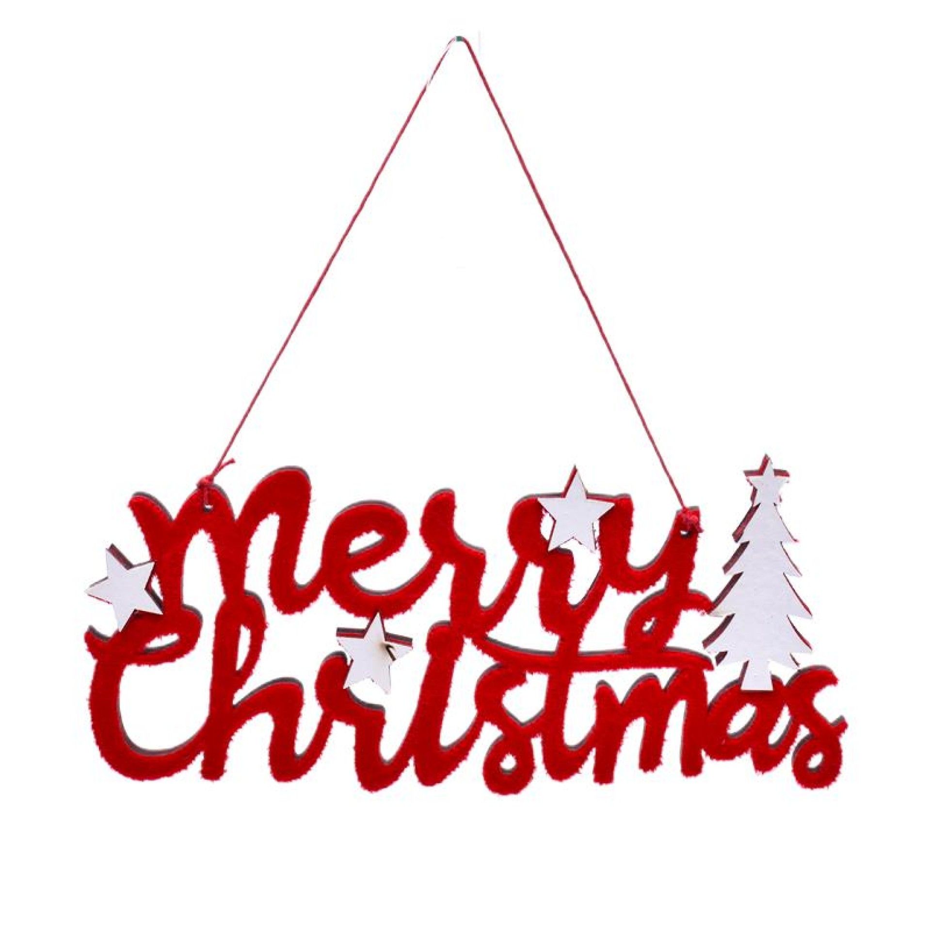 PINGENTE NATAL MERRY CHRISTMAS 9X21CM PINGENTE NATAL MERRY CHRISTMAS 9X21CM