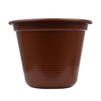 VASO SINO 35CM  CASTANHO