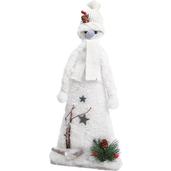 BONECO NEVE NATAL 45CM
