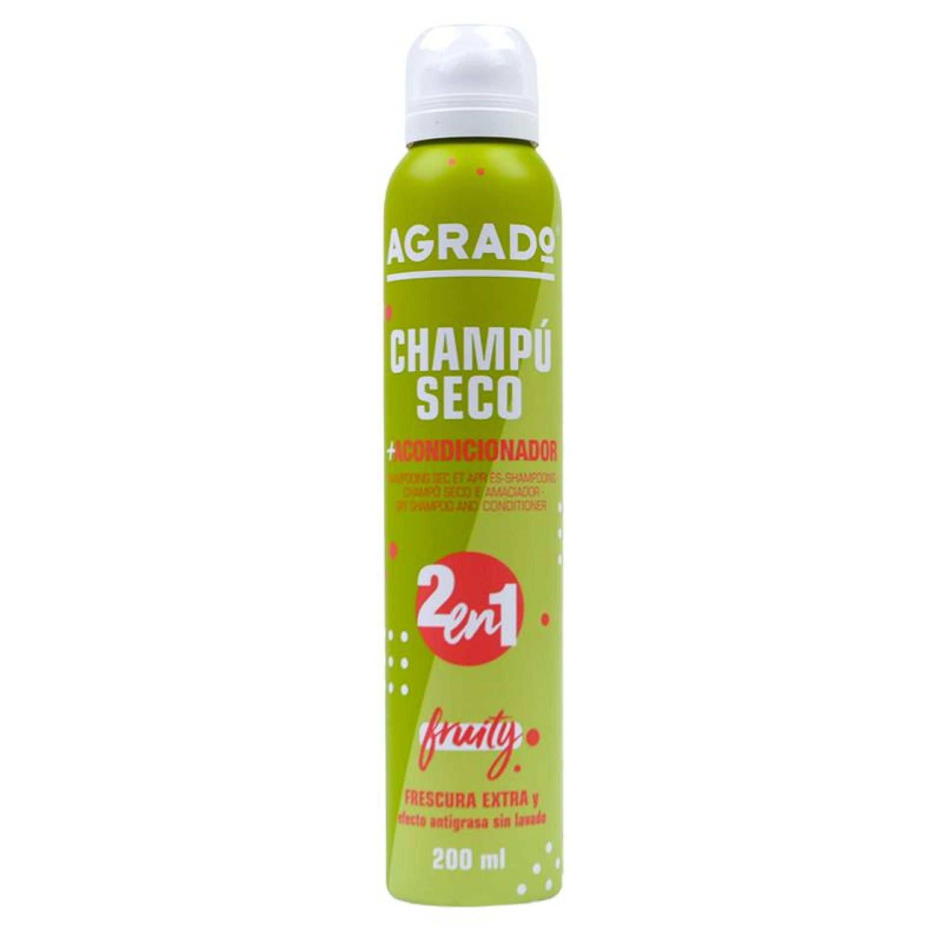 CHAMPO SECO AGRADO FRUTAL 2EM1 270CC CHAMPO SECO AGRADO FRUTAL 2EM1 270CC