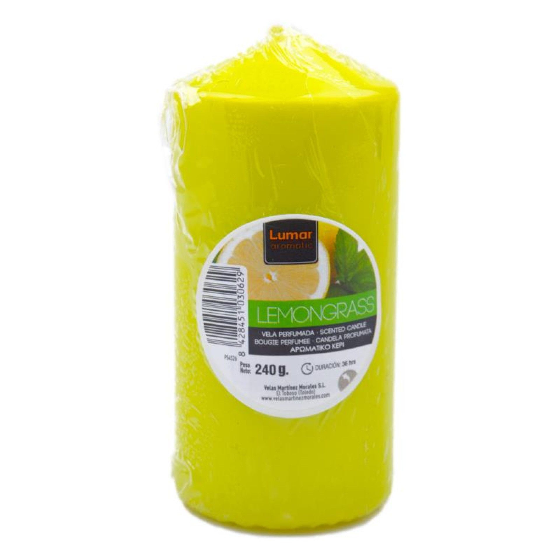 VELA CUBO PERF. 120X57MM