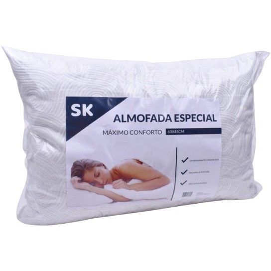 ALMOFADA BRANCA ESPECIAL 60X45 CX12