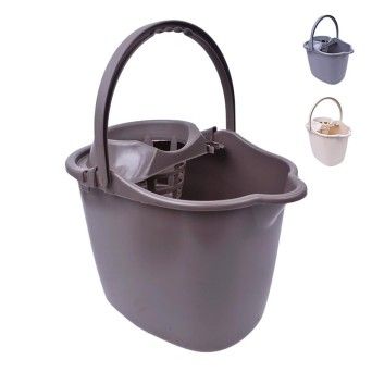 BALDE C/ ESPREMEDOR PLASTICO