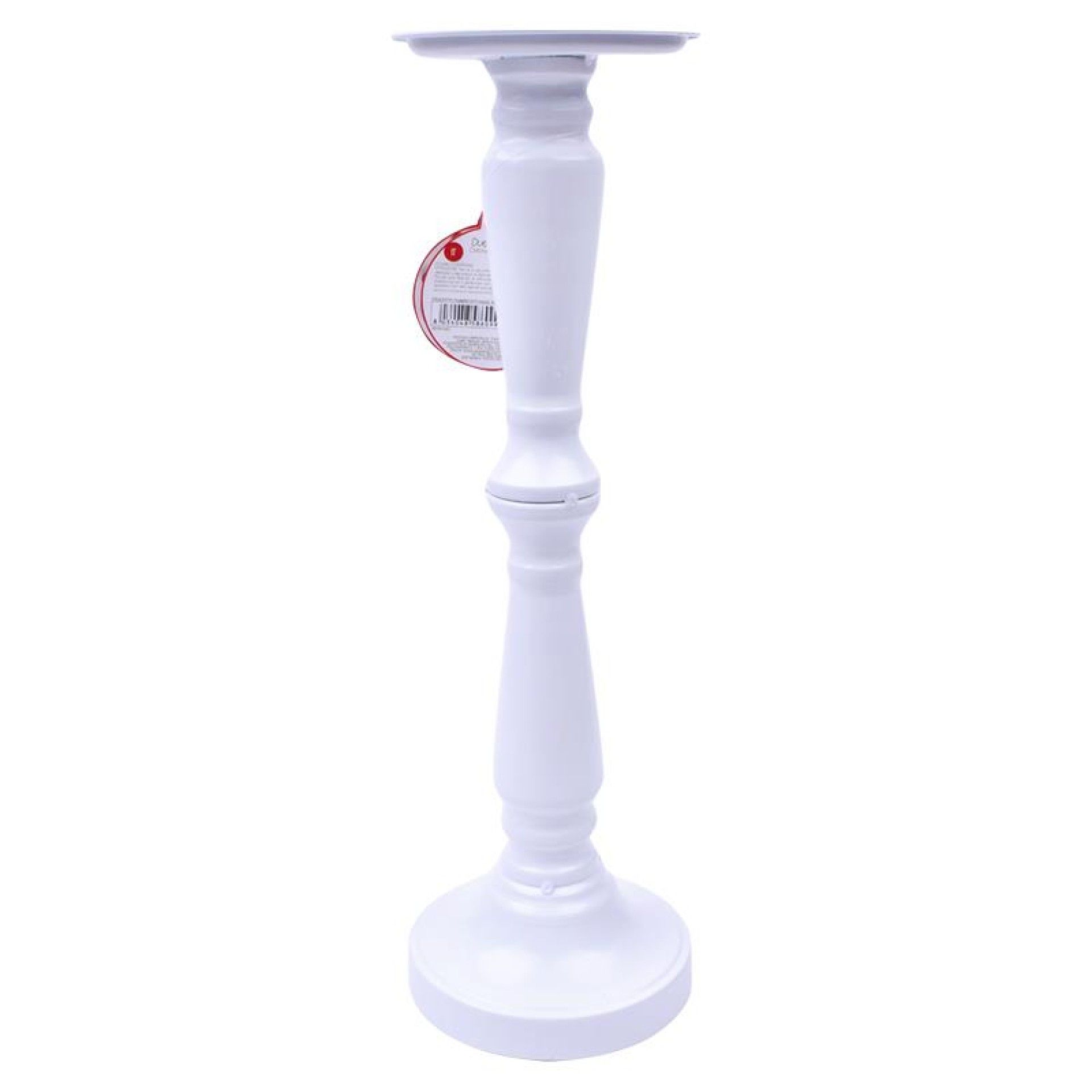 CASTIÇAL METAL 41CM BRANCO 2104222ç CASTIÇAL METAL 41CM BRANCO 2104222ç