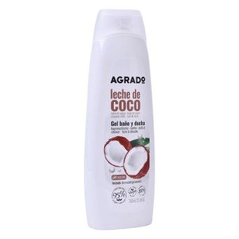 GEL BANHO&DUCHE AGRADO750ML LEITE DE COCO
