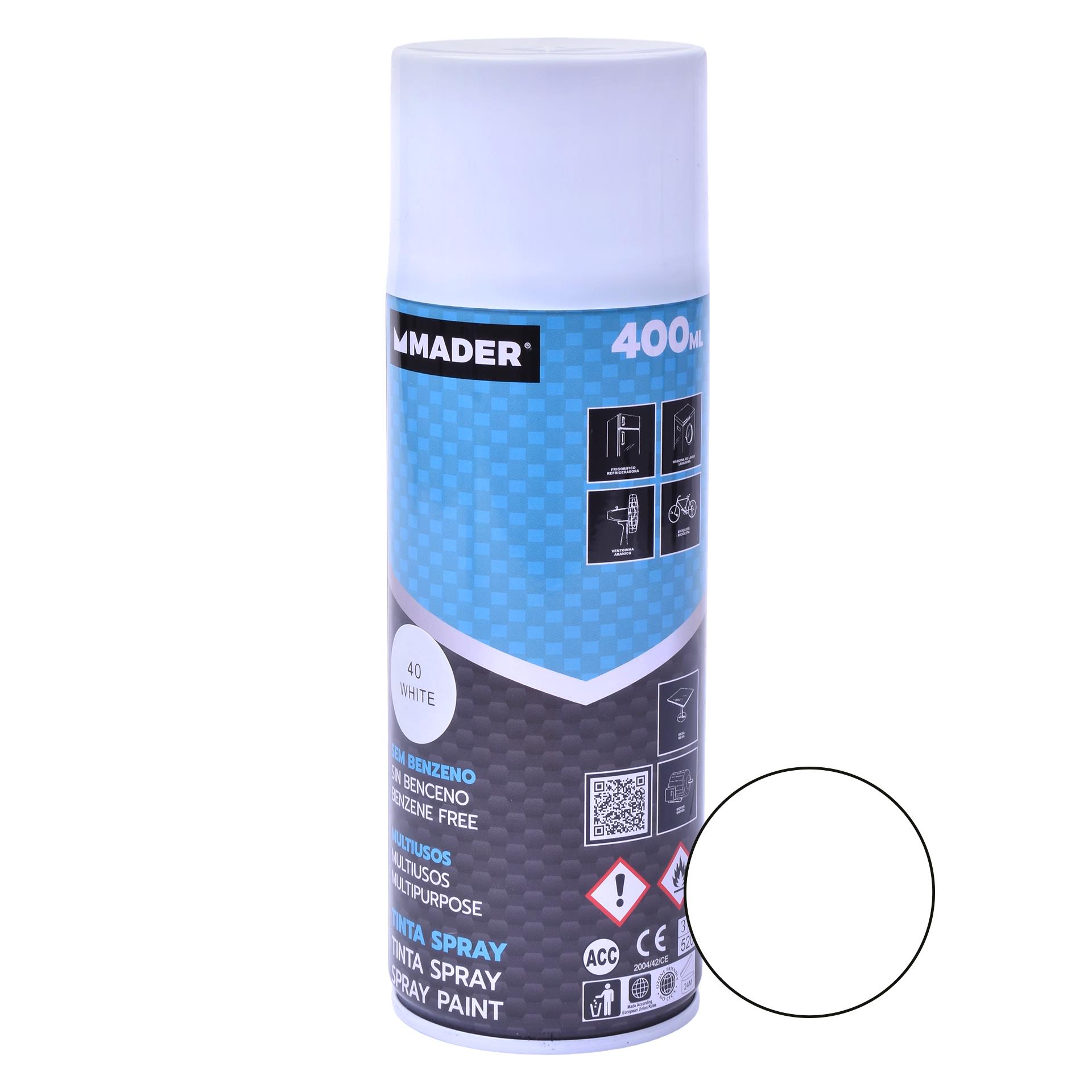 TINTAS SPRAY WHITE 40 TINTAS SPRAY WHITE 40