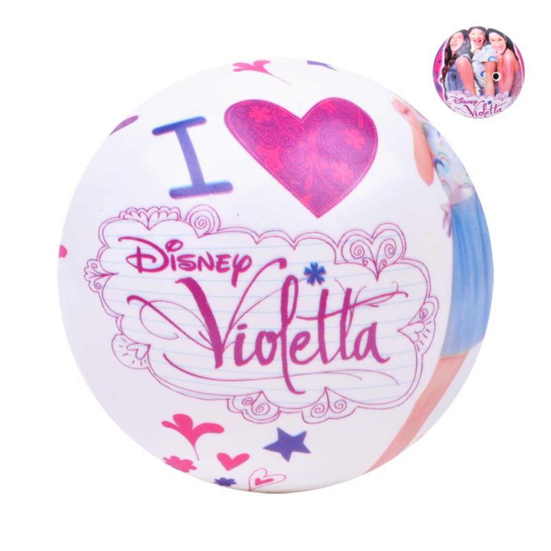 BOLA DISNEY VIOLETA 14CM BOLA DISNEY VIOLETA 14CM