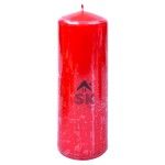 VELA PILLAR 7X20CM VERM CX24 VELA PILLAR 7X20CM VERM CX24