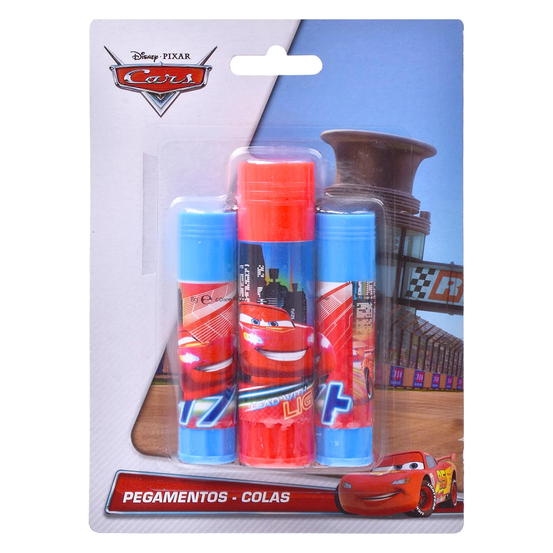 COLA STICK CARS 3PÇS AST0134 COLA STICK CARS 3PÇS AST0134
