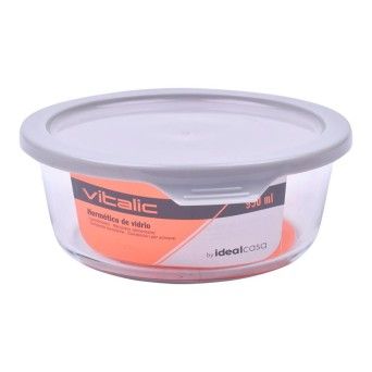 HERMETICO VIDRO RED 950ML 17.5X7CM CX12