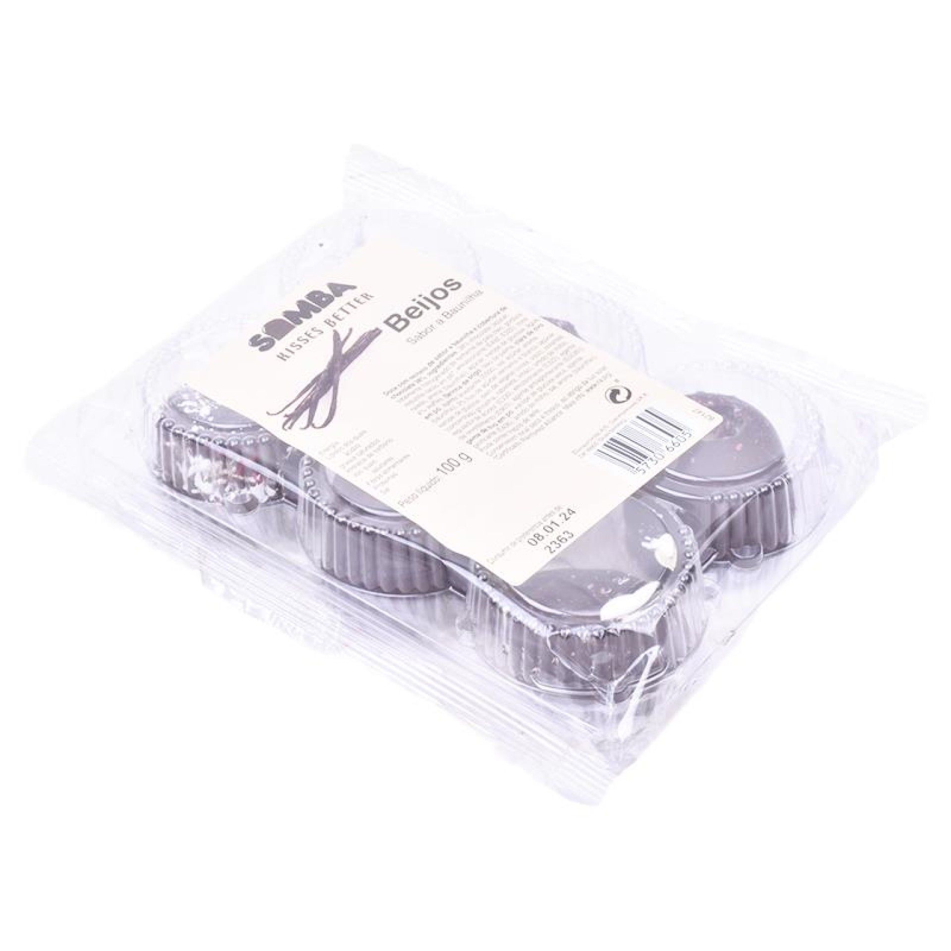 BEIJOS BAUNILHA 100G